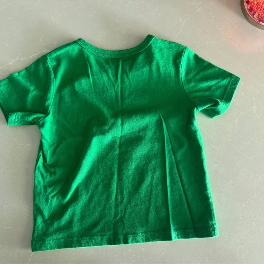Preloved The Children's Place Green 'Irish' Shamrock Tee
